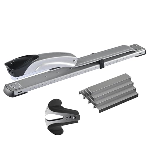 Smart Home Long Reach Stapler,with 2000 Staples & Stapler Collection