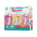 Sugar-Free Frosted Refreshers 6-Pack Variety Pack 1367 - Zero-Calorie Multi-Flavor Sip Pods for Water Bottle - Default Title