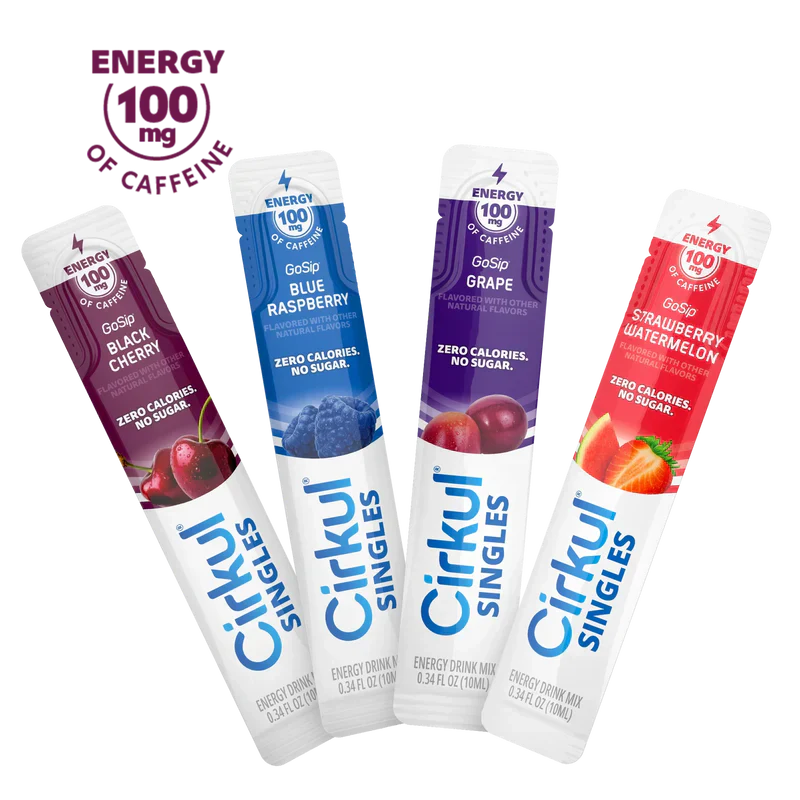 Refreshing Electrolyte 16-Pack  Singles GoSip Bundle H74N - Zero-Calorie Multi-Flavor Sip Pods for Water Bottle - Default Title