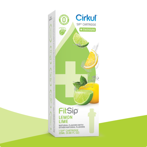 Vitamin-Infused FitSip Lemon Lime (Stevia) PO5V - Vitamin-Infused Natural Refreshing Flavor Core - Default Title