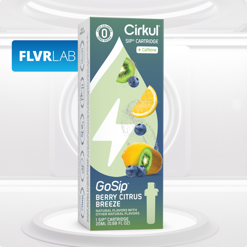 Vitamin-Infused GoSip Berry Citrus Breeze 2YHA - Vitamin-Infused Natural Refreshing Flavor Core - Default Title